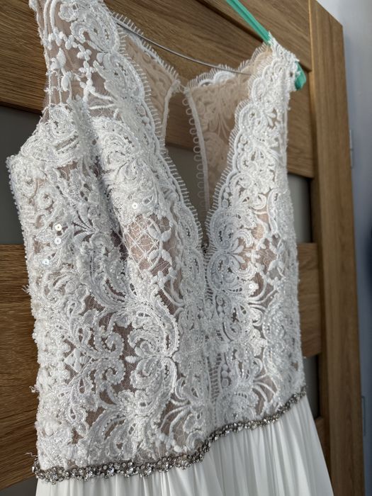 Suknia ślubna MS Moda + welon