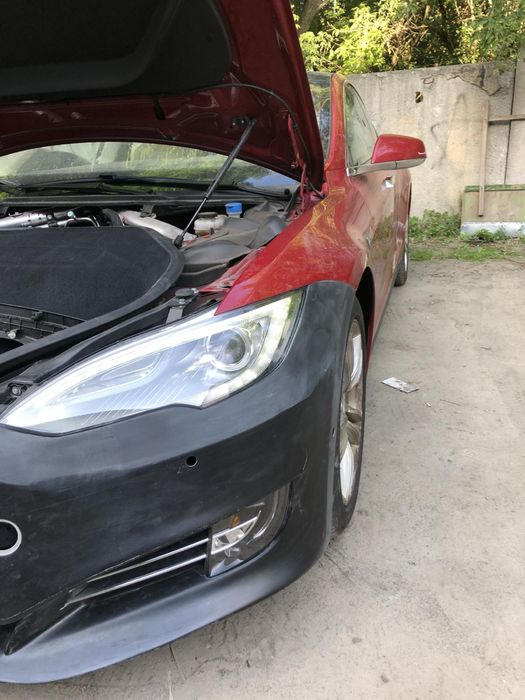Tesla s псевдо псевдорест бампер рестайл