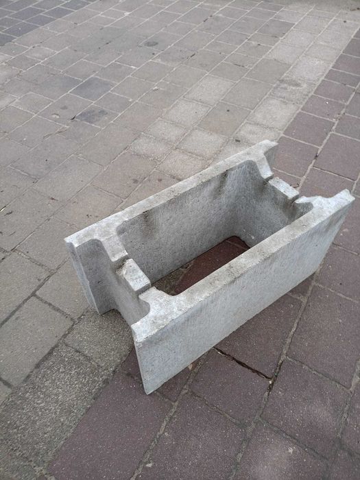 Bloczki betonowe szalunkowe
