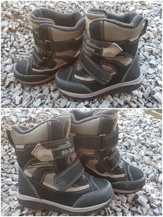 Термоботинки зимние B&G 27р. 17,5 см, Сноубутсы непромокаемые на 3 год