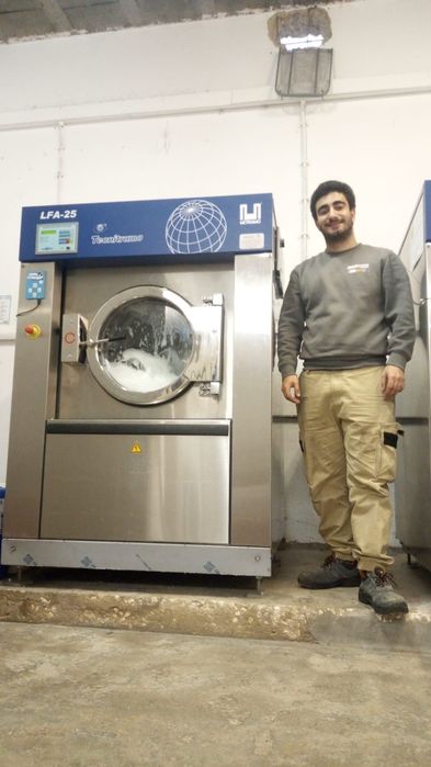 LFA Maquina de lavar roupa industrial 20kg