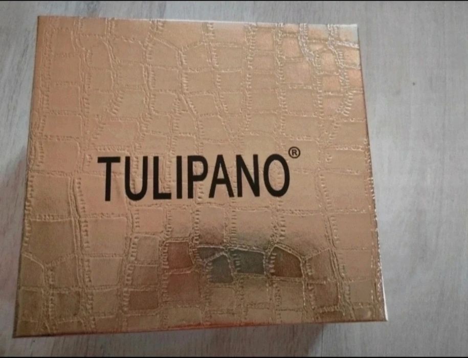 Klapki beżowe wysokie Tulipano