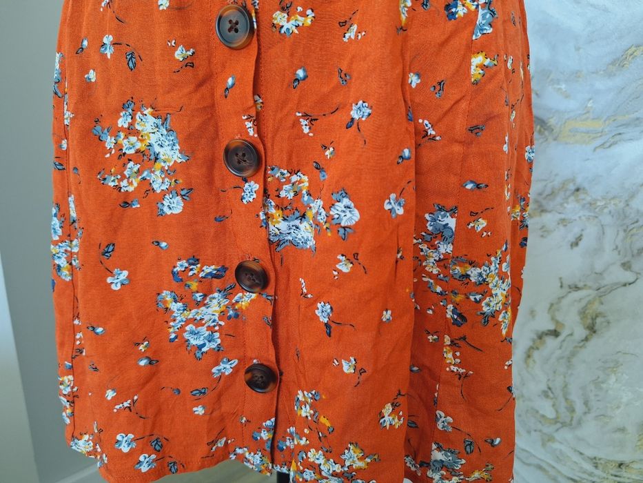 Spódniczka w kwiaty 24colours boho romantyczna casual