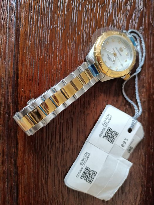 zloty zegarek Tag Heuer