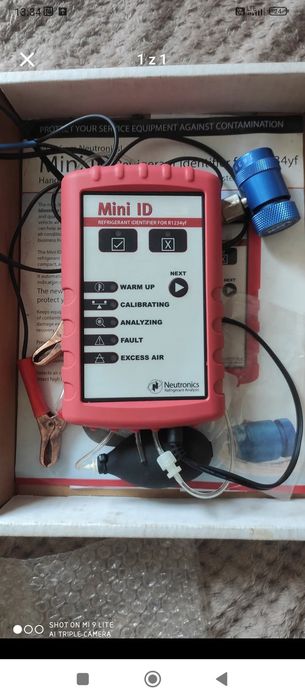 Neutronics Mini ID R1234yf – profesjonalny identyfikator czynnika chłodniczego
