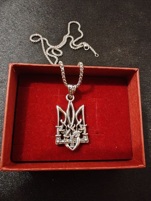 Кулон підвіс тризуб символіка України