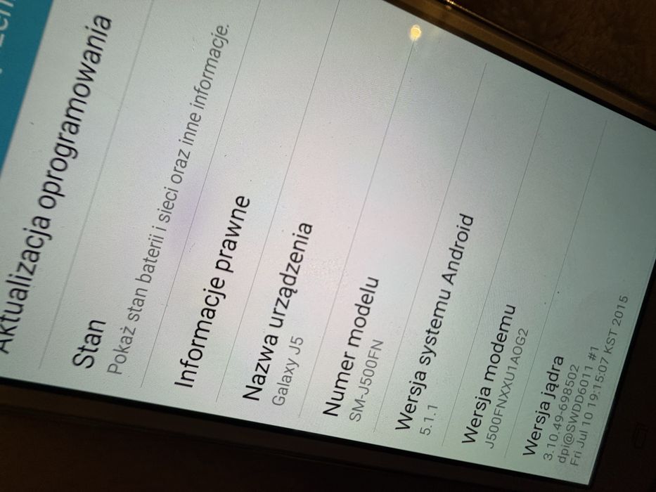 Dwa samsungi J5 oraz j3s