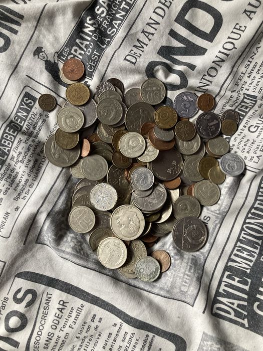 Монети радянські і не тільки.