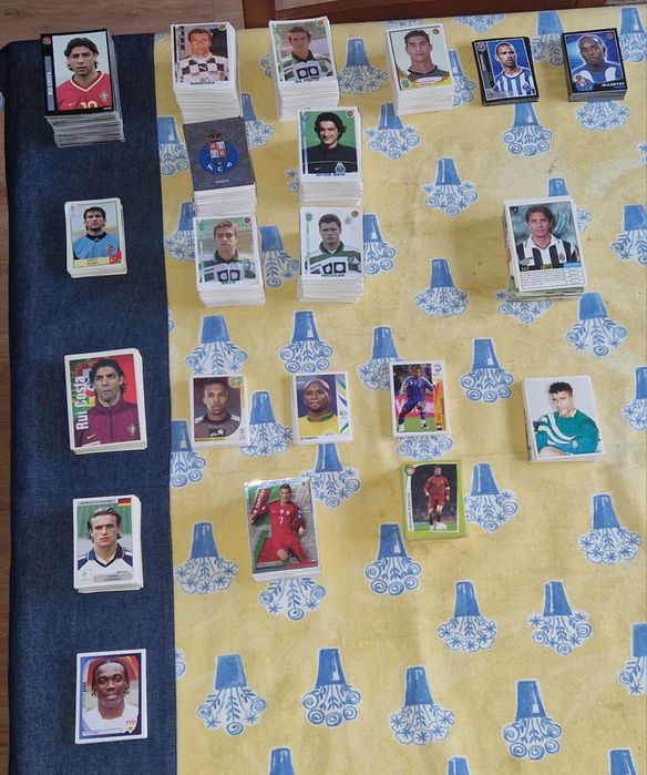 Conjunto de 2000 cromos de caderneta antigas (conjunto ou separado)
