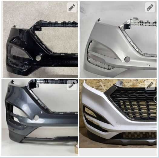 Hyundai Tucson 3 TL бампер в цвет новий оригинал хундай ТУКСОН 2015-20