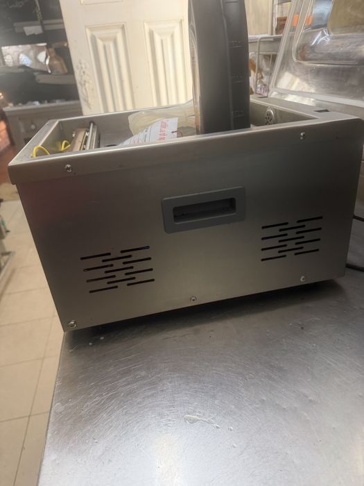 Maquina de vácuo profissional a funcionar