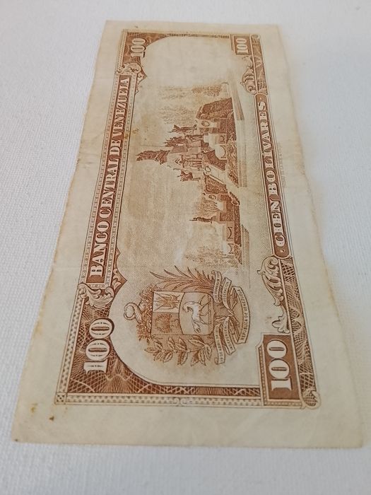 Nota 100 Bolívares 1971