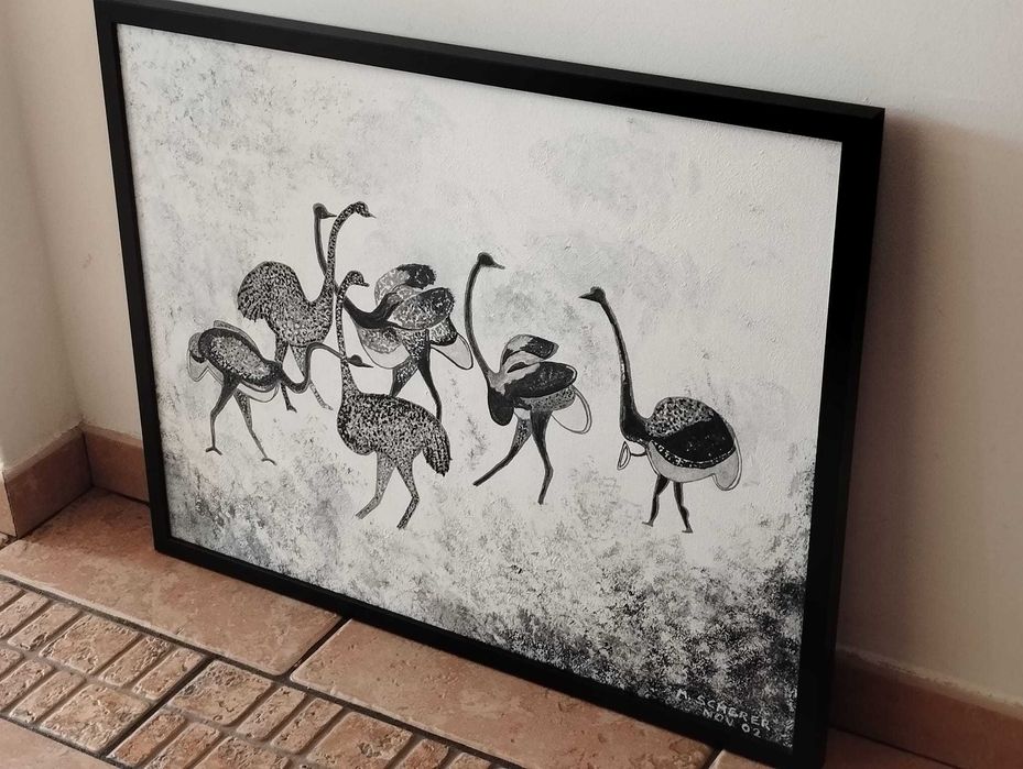 Quadro Arte Africana M. Scherer Nov 02