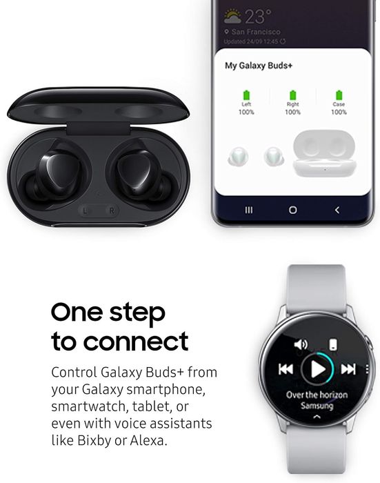 Fones Samsung Galaxy Buds+ Black