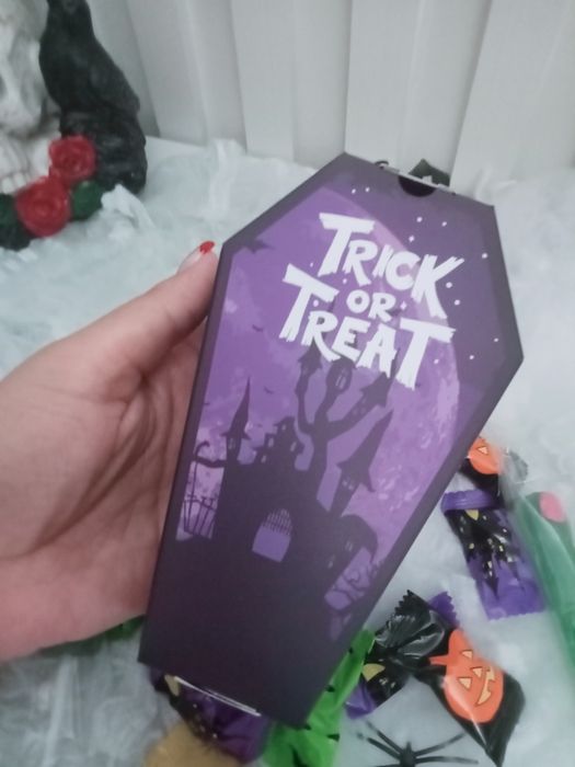 Caixões Halloween- Gosturas ou travessuras