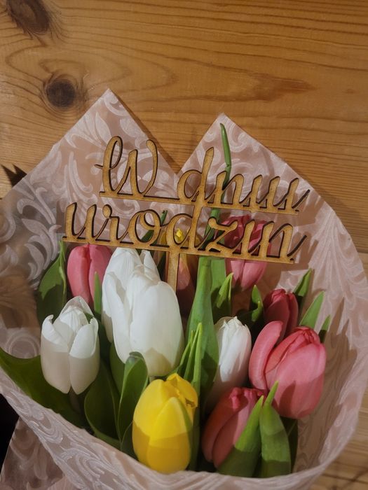 Topper dowolny napis