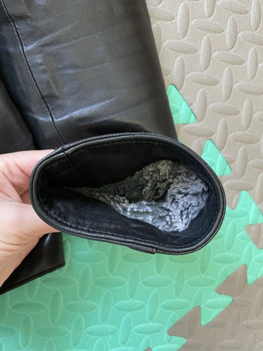 Натур шкірянка хутро комір шиншила дублянка кожан. куртка мех дубленка