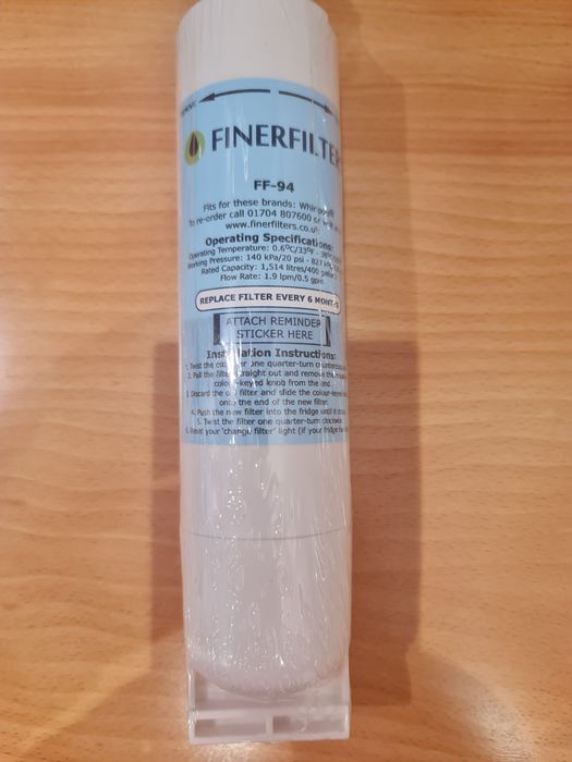 Filtro de água para frigorífico Whirlpool Ref PF 49
