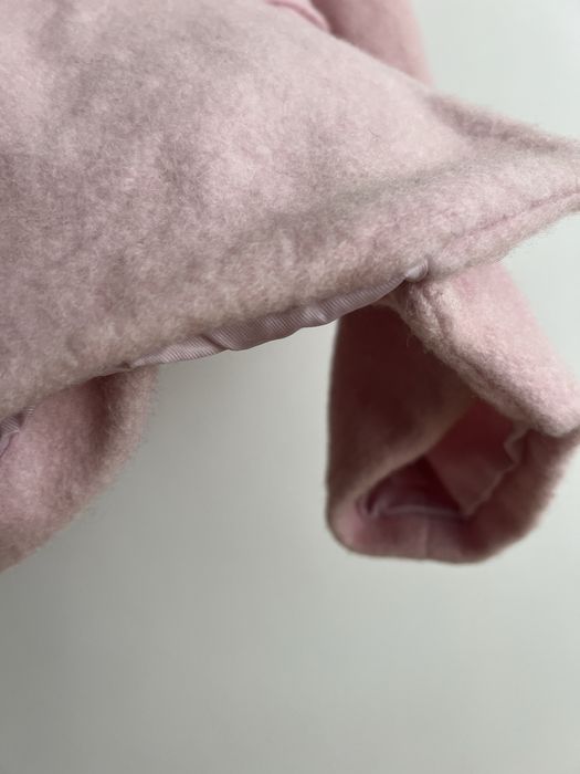 Пудрове демісезонне пальто Bershka S/26