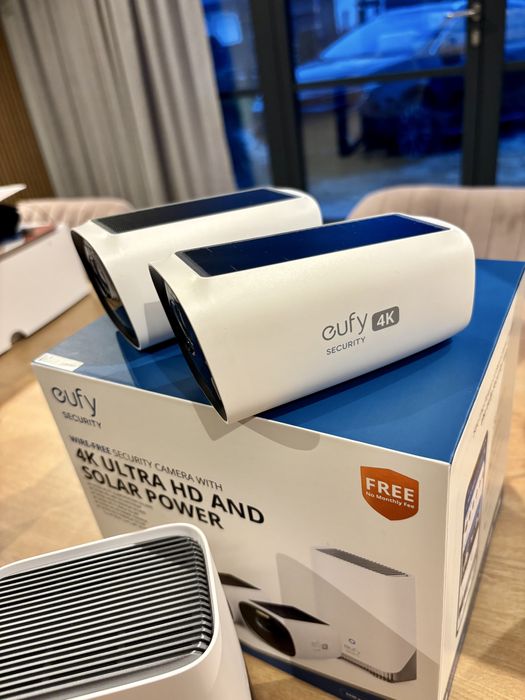 Eufy HomeBase 3 AI zestaw 5 kamer - jak nowe