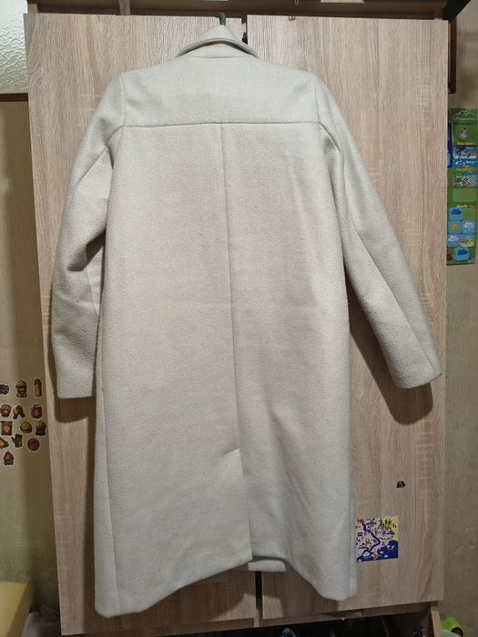 Жіноче пальто Sinsay, XS (EUR 34), світле