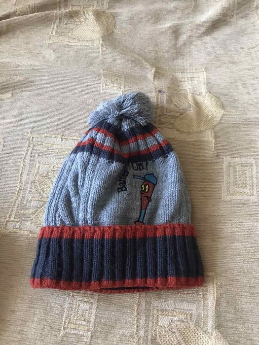 Зимова шапка для хлопчика