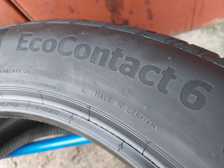 235/50/19 R19 Continental EcoContact 6 4шт ціна за 1шт літо шини нові ...