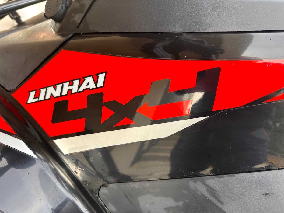 Moto4 Linhai LH300 4X4 C/ Bola de Reboque e Top Case