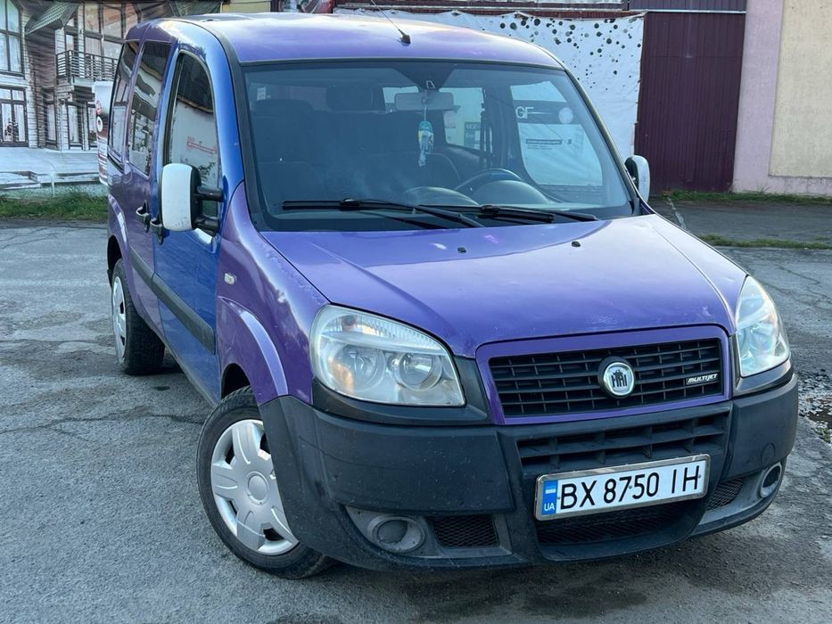 Fiat Doblo 2008 пасажир