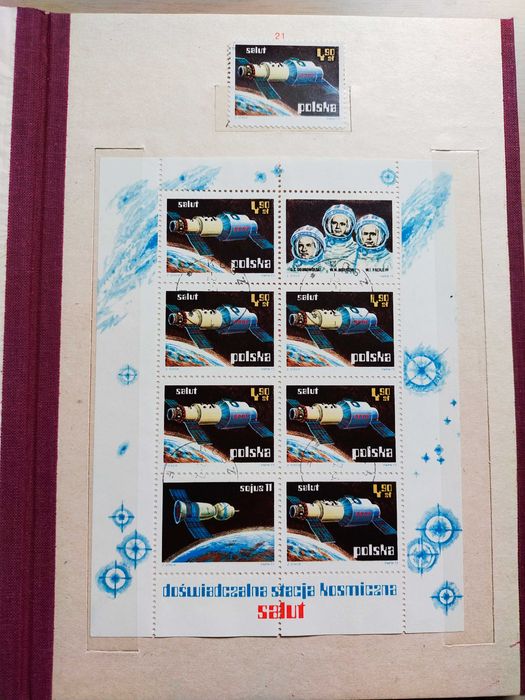 9 klaserów jubileuszowych ze znaczkami Polska 72-91 kompletne