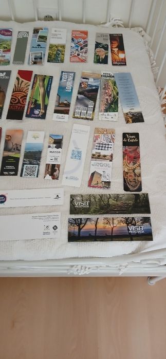 50 Marcadores de livros - Localidades, novos