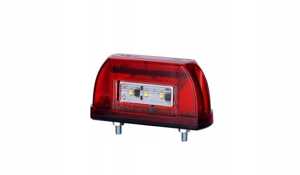 LAMPA OŚWIETLENIA TABLICY REJESTRACYJNEJ LED 12/24V