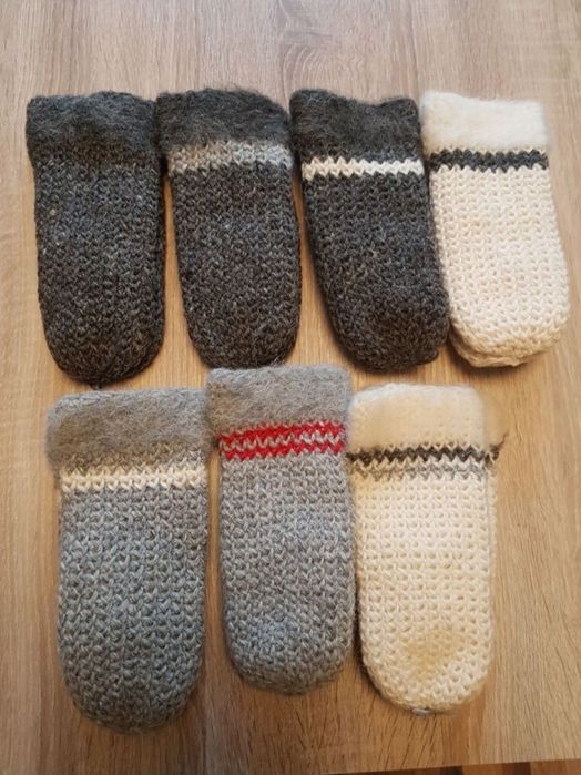 Rękawiczki i skarpetki wełniane