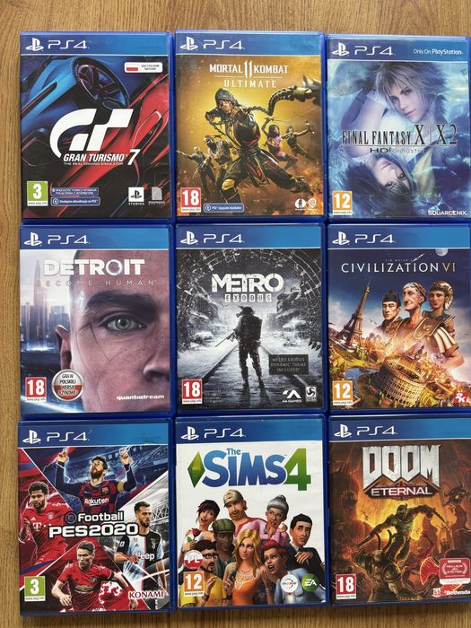 Gry do playstation ps 4