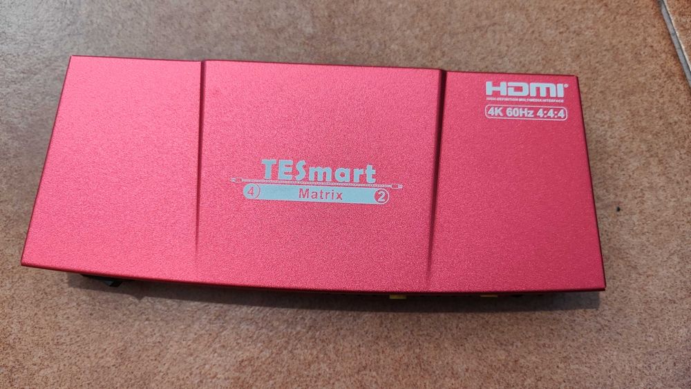 TESmart 4x2 HDMI Matrix Switch Splitter