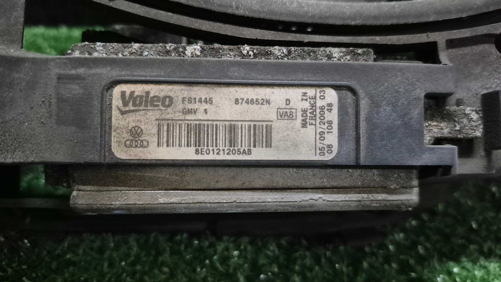 Eletroventilador Radiador Termoventilador Original Audi A4 B6 B7 Seat Exeo Valeo Ref. 8E0121205AB