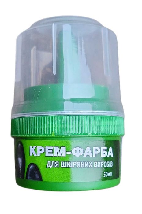 Бесцветный крем-краска  для обуви Blyskavka 50 мл