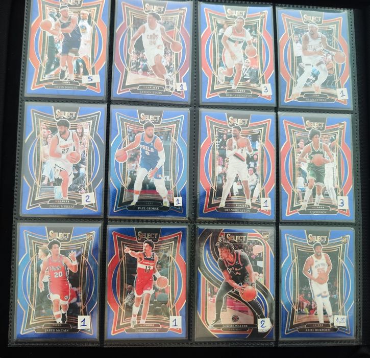 Vendo Bundle de cartas NBA (NBA Hoops e Select Panini)