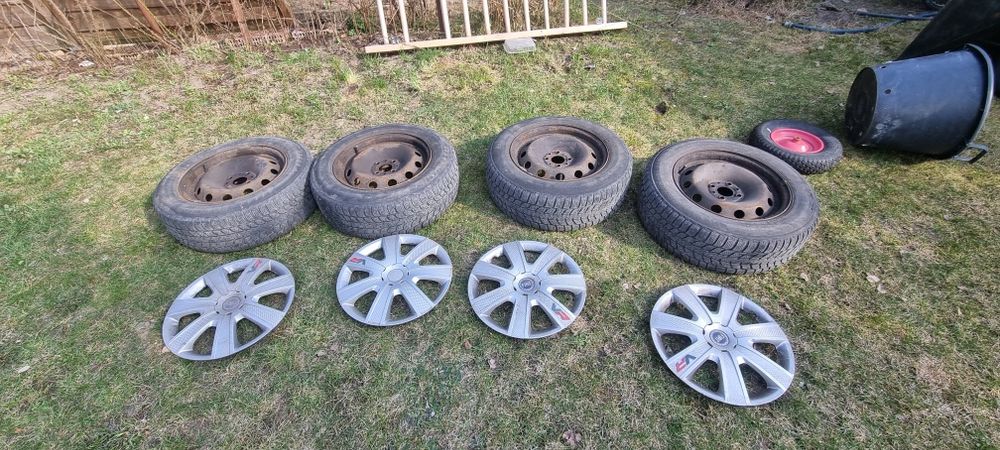 Felgi stalowe + opony zimowe  R15