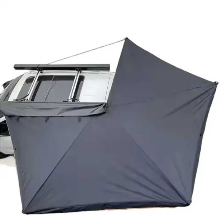 Toldo Lateral 2.5M - Awning 270º - Cinza com luz Led