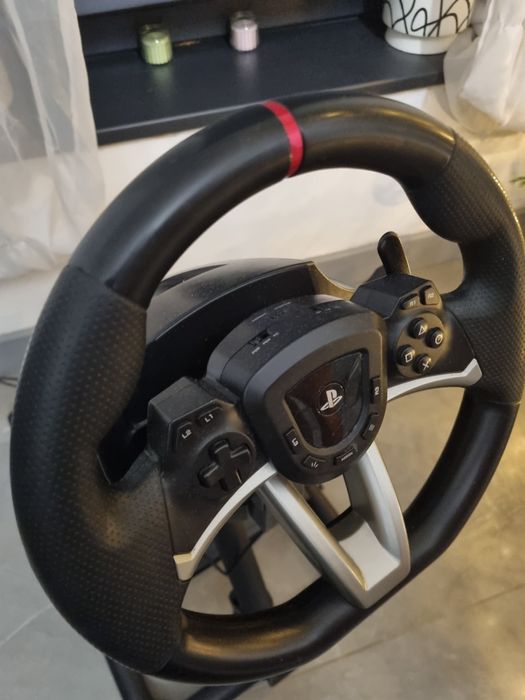kierownica wyścigowa idealny stan ps5 ps4 Hori rwa Apex