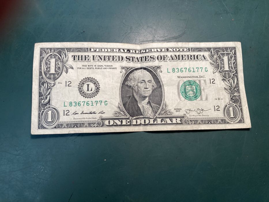 Notas 1 Dolar 1985