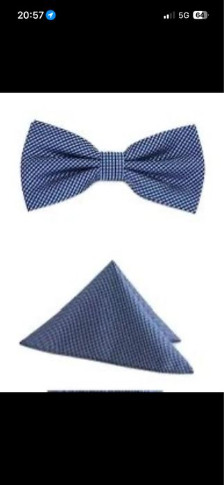 Zestaw muszka + poszetka