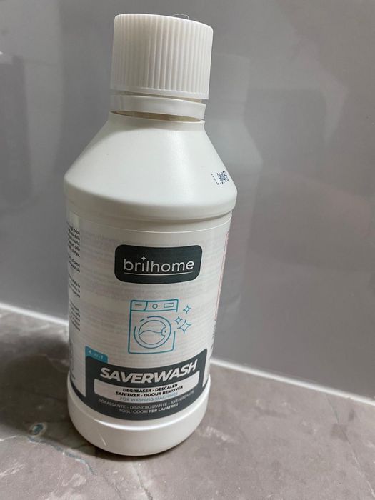 Saverwash - Detergente de Manutenção para Máquinas de Lavar Roupa