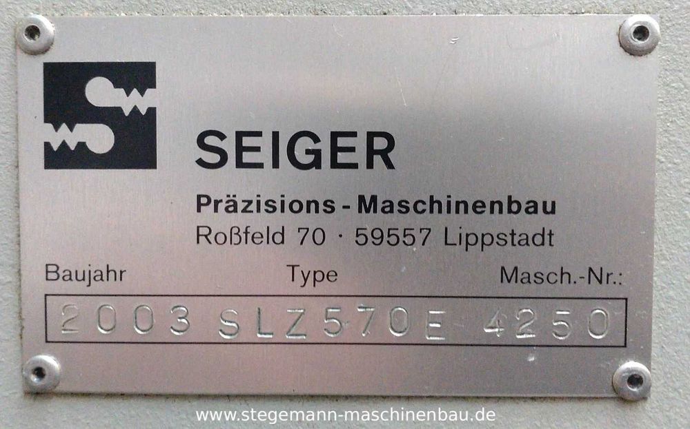 Tokarka CNC Seiger SLZ 570E