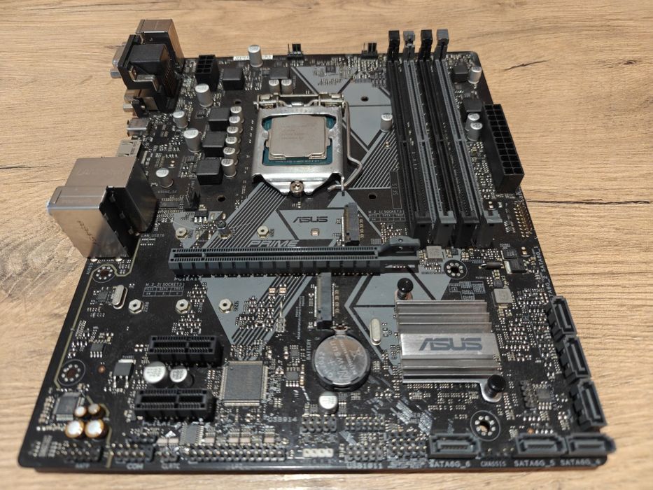 Płyta główna Asus Prime B360M-A z procesorem i3 9100