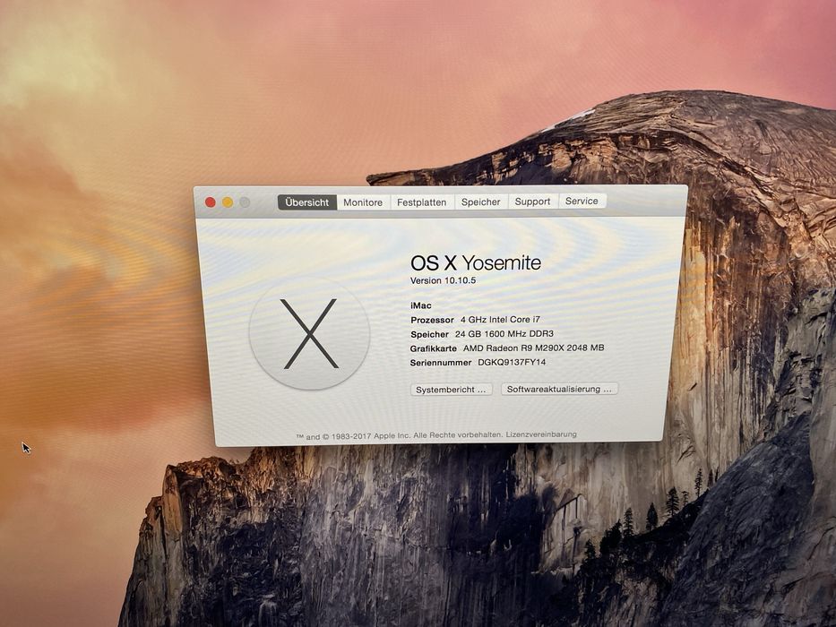 iMac Retina 5K, 27-calowy, koniec 2014 r.