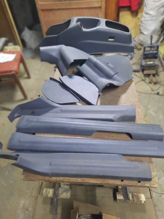 Пластик салона ланос