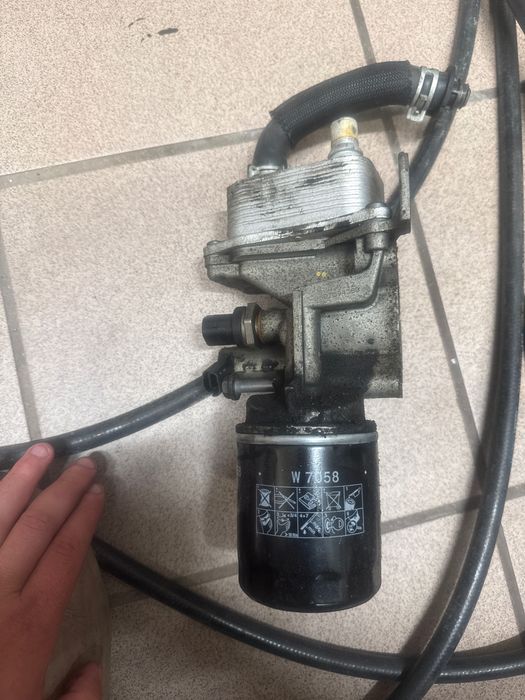 Podstawa filtra oleju dw10 ford peugeot 2.0 hdi