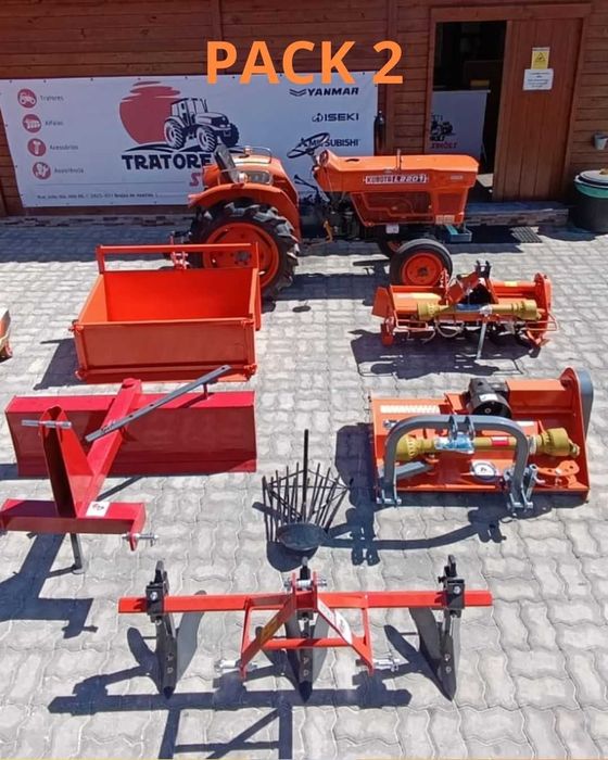 Pack Kubota L2201 + 6 ALFAIAS